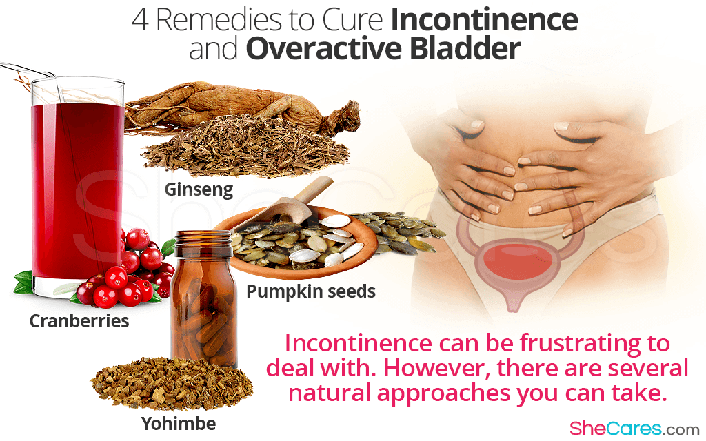 4 Remedies to Cure Incontinence and Overactive Bladder ...