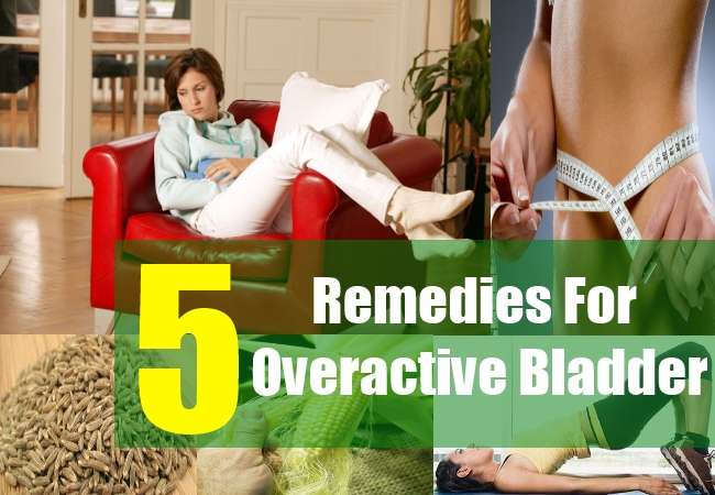 5 Home Remedies For Overactive Bladder