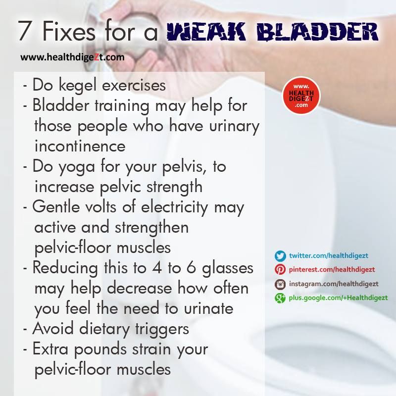 7 Fixes for a weak bladder. You can get your Kegel exercise weights ...
