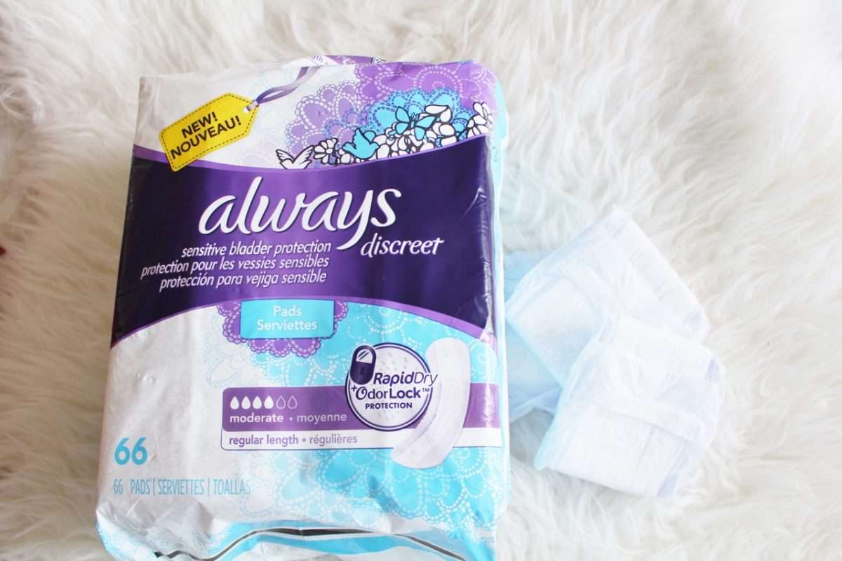 Always Discreet Helps Provide Protection For Women With Bladder Leaks ...
