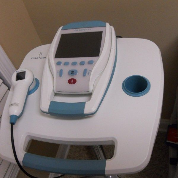 Another example of a compact, easy to use bladder scanner on wheels ...