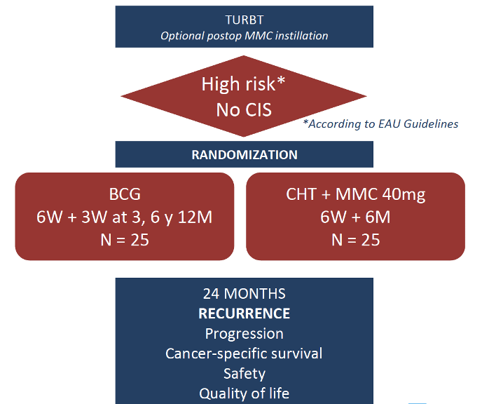 AUA 2020: BCG vs Chemohyperthermia with Mitomycin C for High
