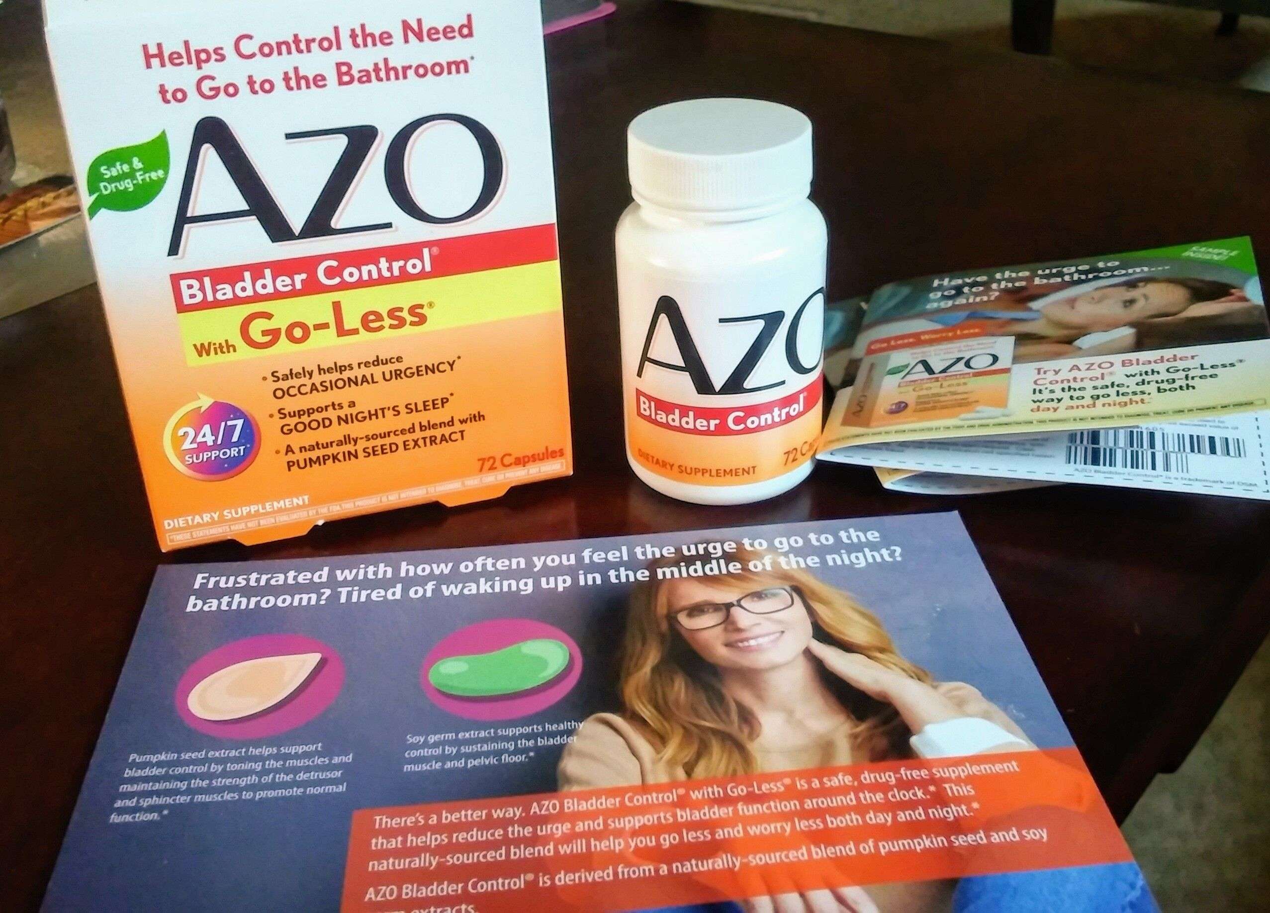AZO Bladder control is an all natural way to #ControlTheGo #ad # ...
