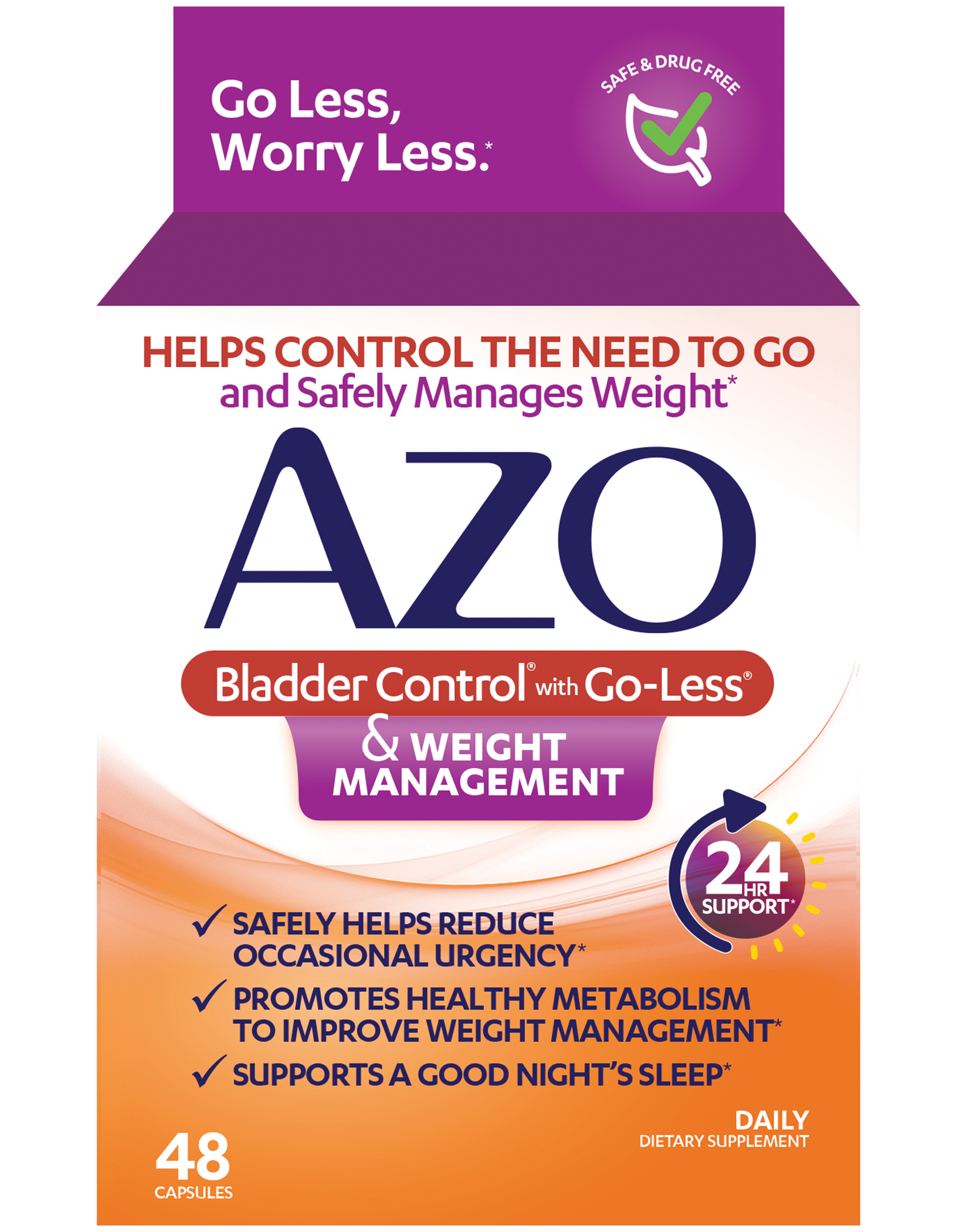 AZO Bladder Control® Supplement and Weight Management*