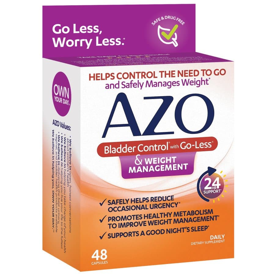 Azo Bladder Control &  Weight Management Capsules
