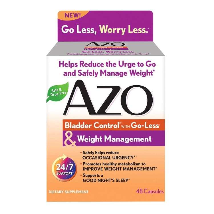 Azo Bladder Control &  Weight Management