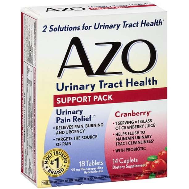 AZO Urinary Tract Health Support Pack 32 ea (Pack of 2)