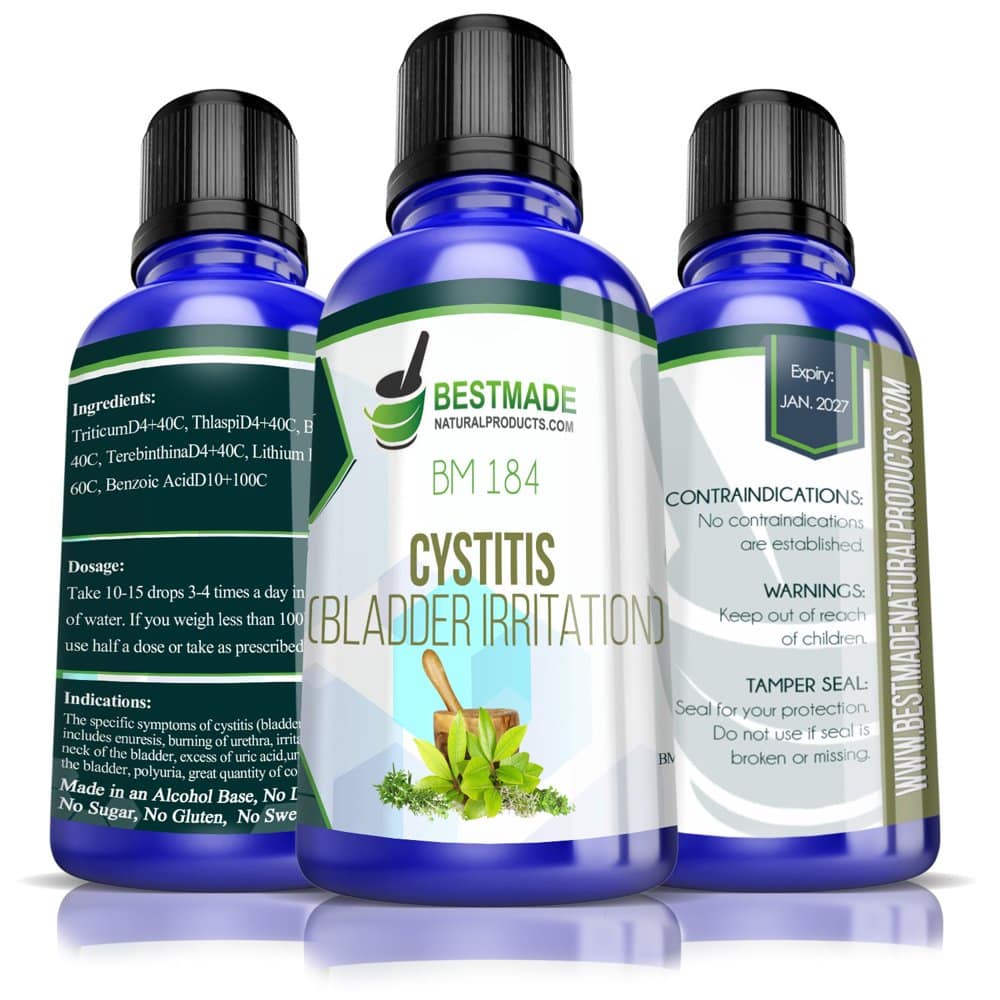BestMade Natural Products Cystitis (Bladder Irritation) &  Bladder ...