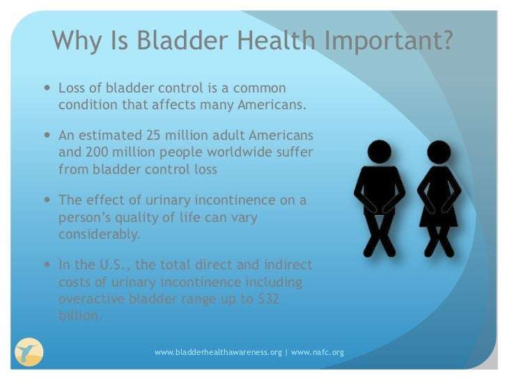 Bladder Health Matters