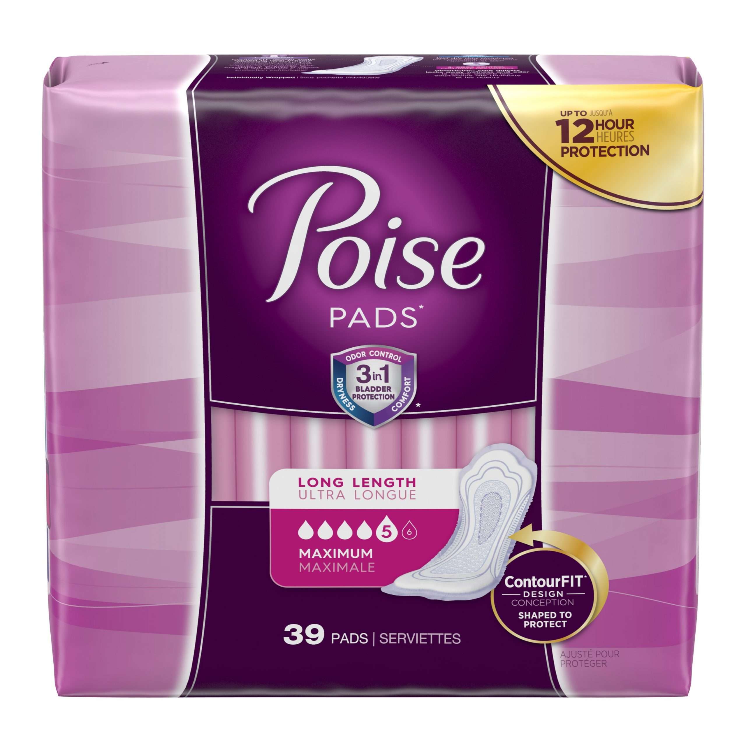 Buy Poise Bladder Control Pads Heavy Absorbency Online at ...