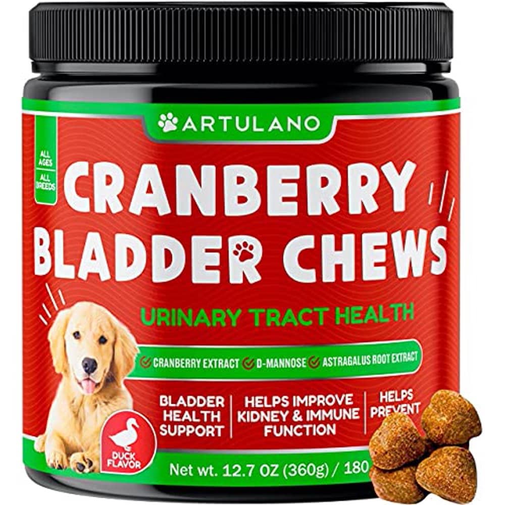 Dog Cranberry Supplement for Bladder Control