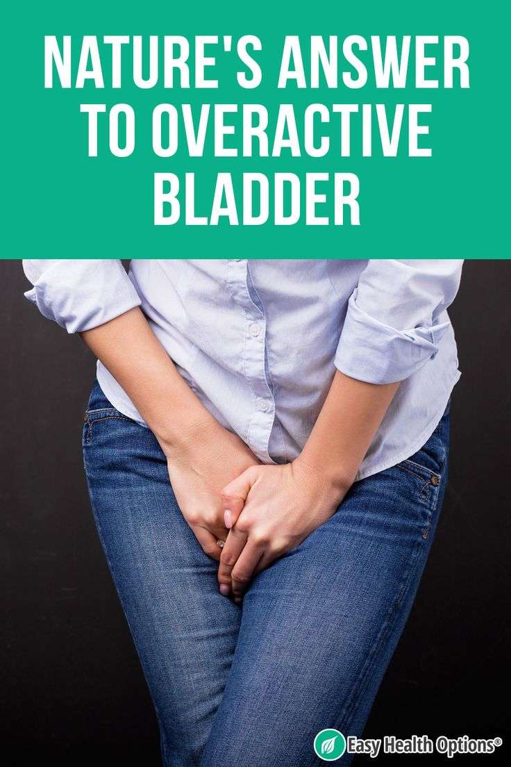 Easy Health OptionsÂ® :: Natureâs answer to overactive bladder ...