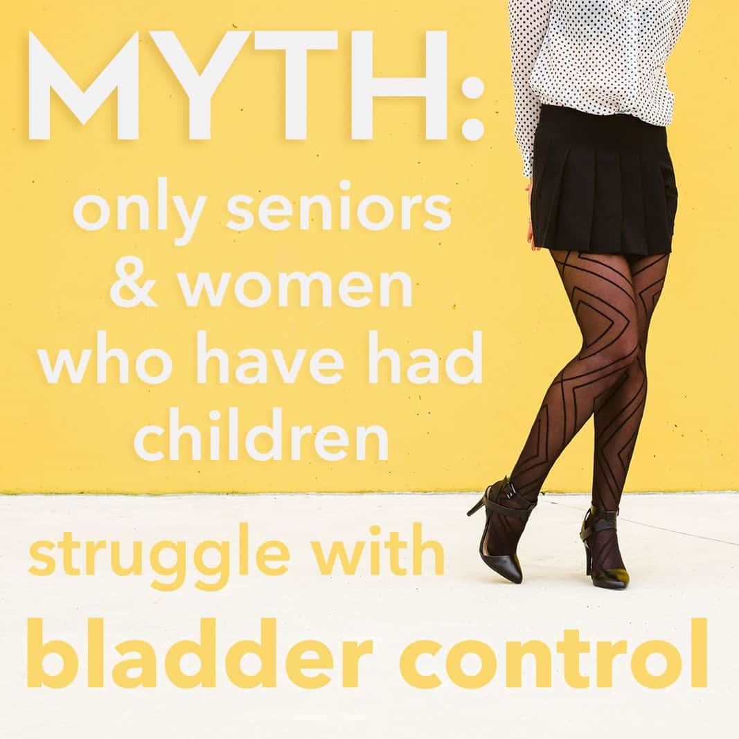 False...Women as young as 16 experience incontinence. Risk does ...