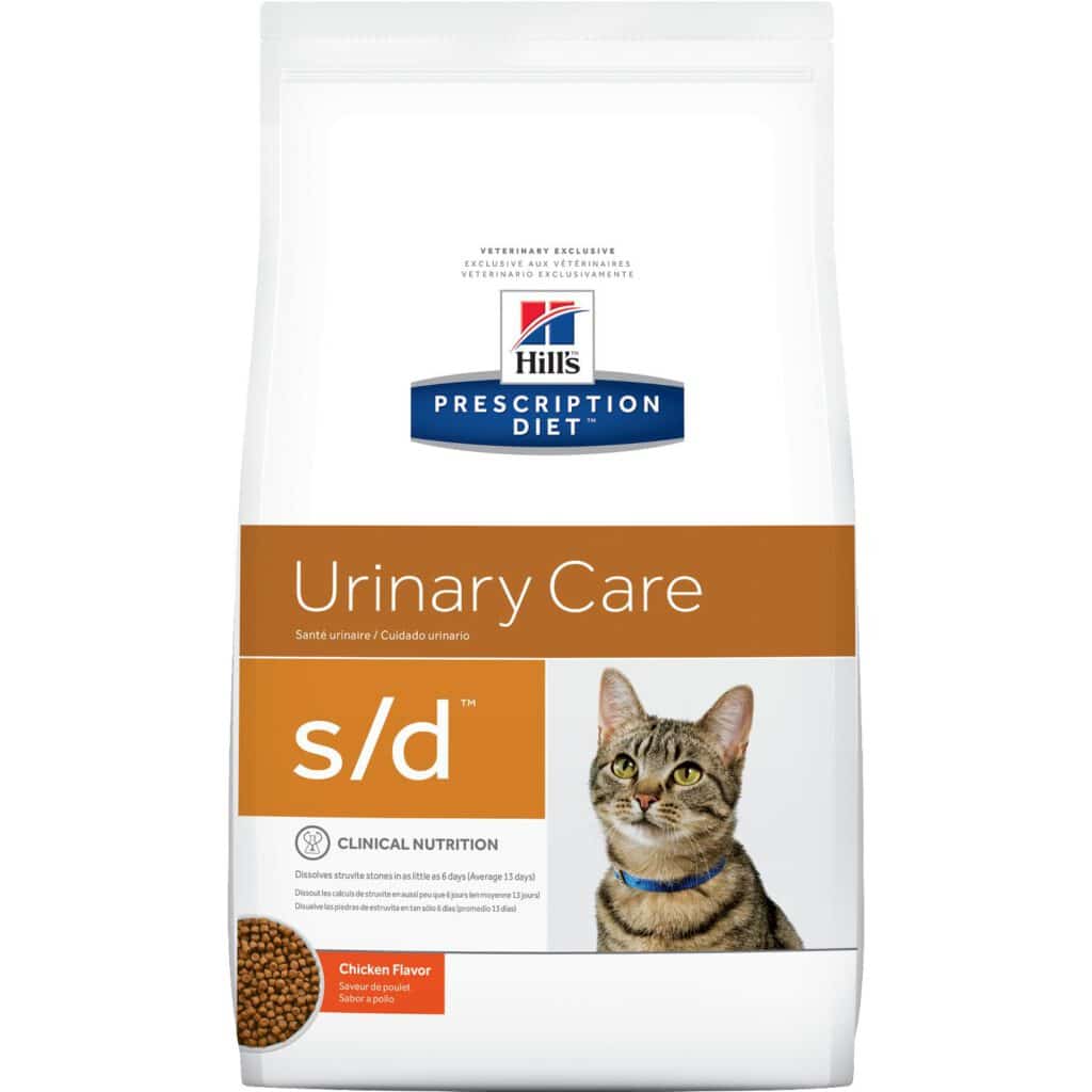 Hills Prescription Diet  s/d Feline Urinary Care 4lbs  HK Pet Shop