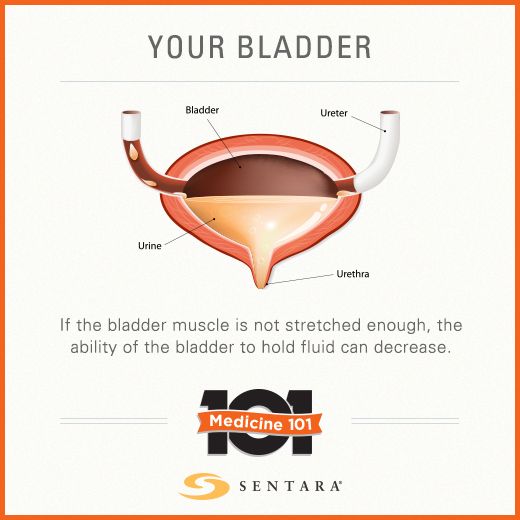 How often you \" go\"  could cause bladder issues