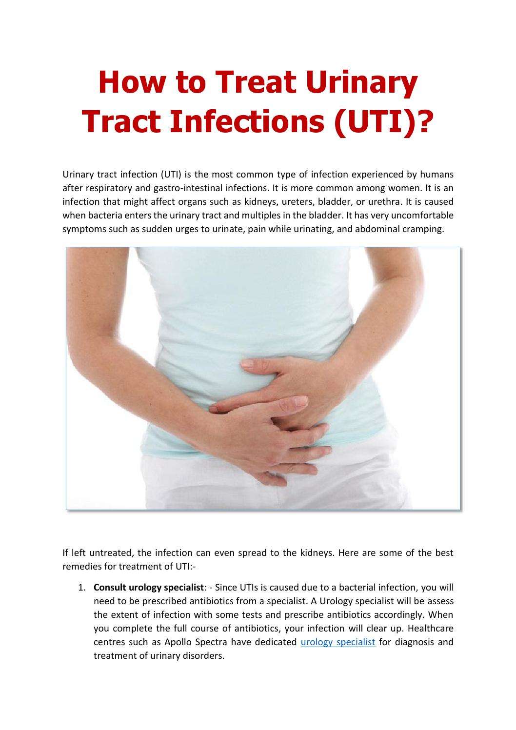 How to Treat Urinary Tract Infections (UTI)? by Ajay ...