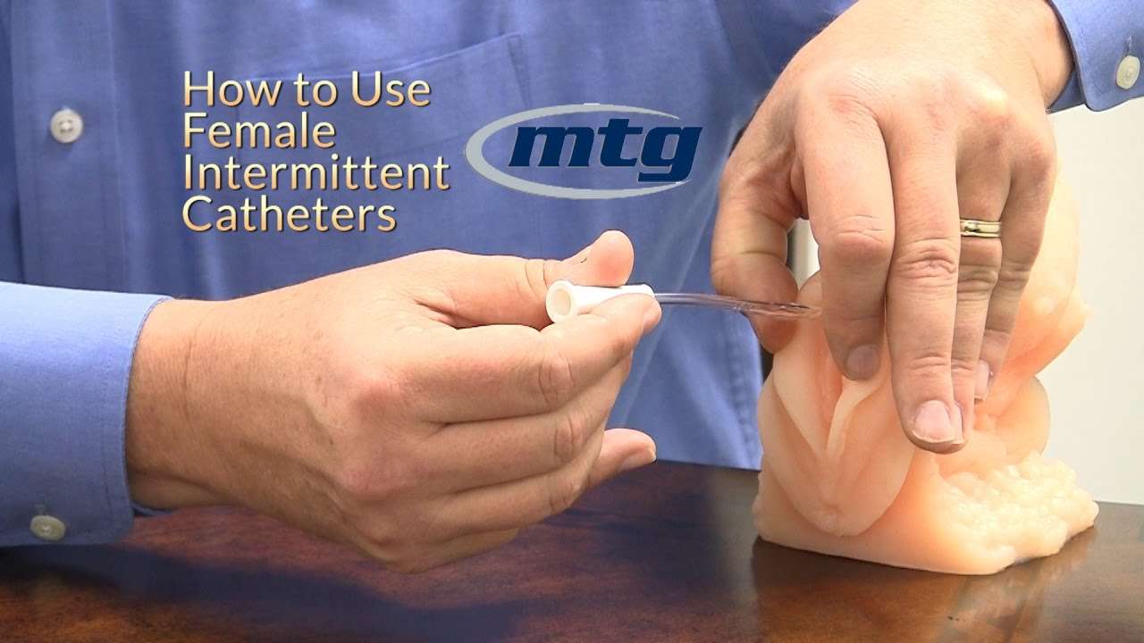 How To Use A Urinary Intermittent Female Catheter