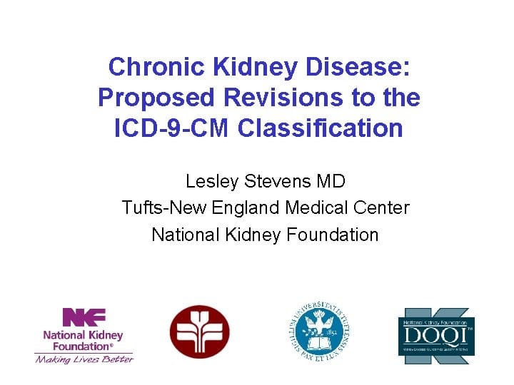 Icd 9 Code Kidney Disease