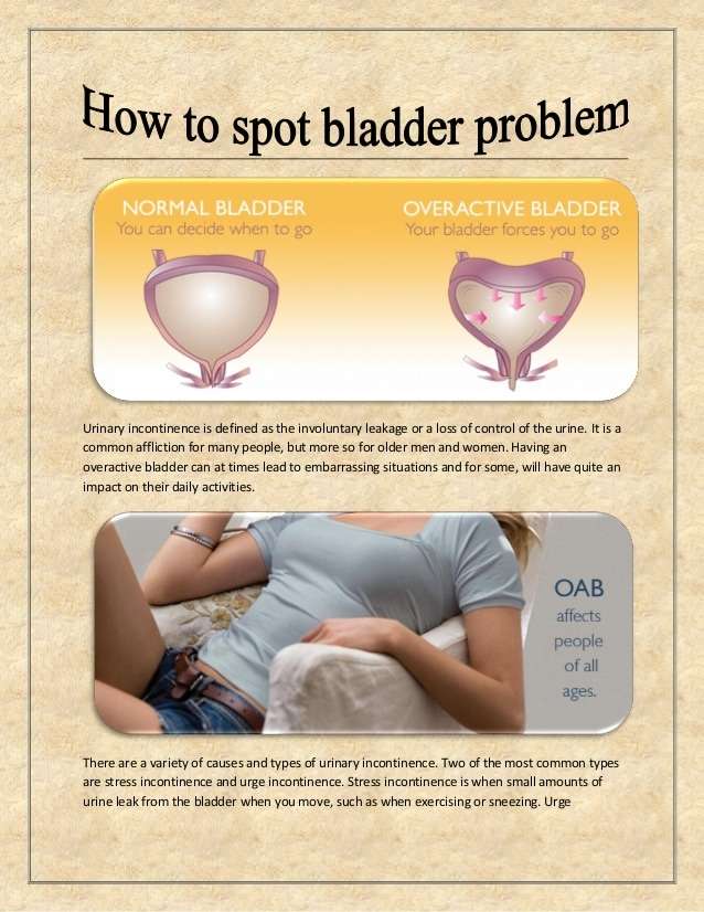 Leaky bladder in ms patients