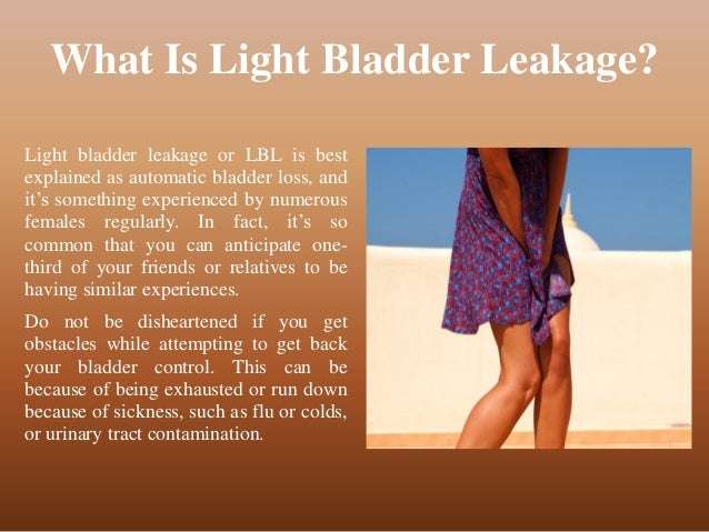 Light Bladder Leakage