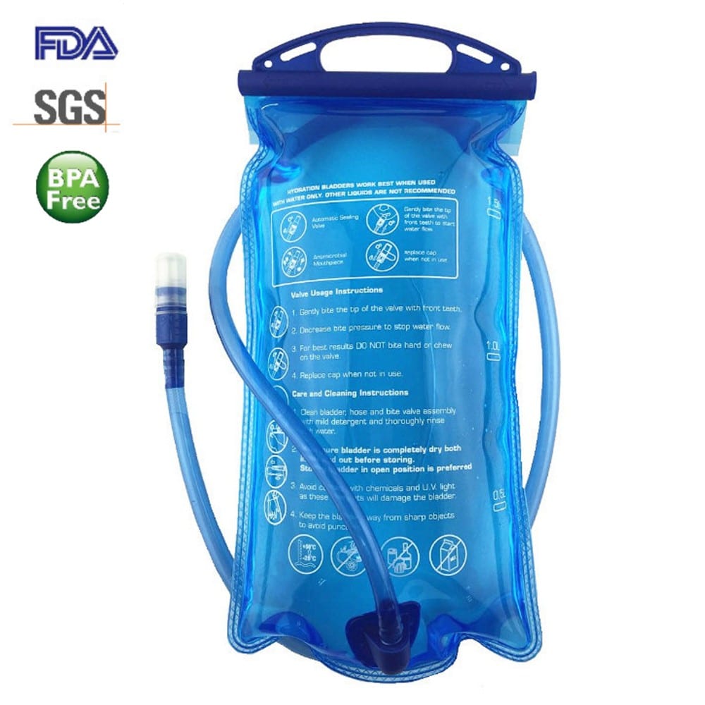 New Style SGS FDA Approved TPU Hiking Camping Hydration Drinking ...
