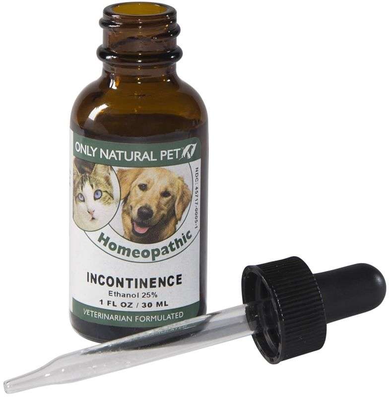 Only Natural Pet Incontinence Dog Cat Homeopathic Remedy ...