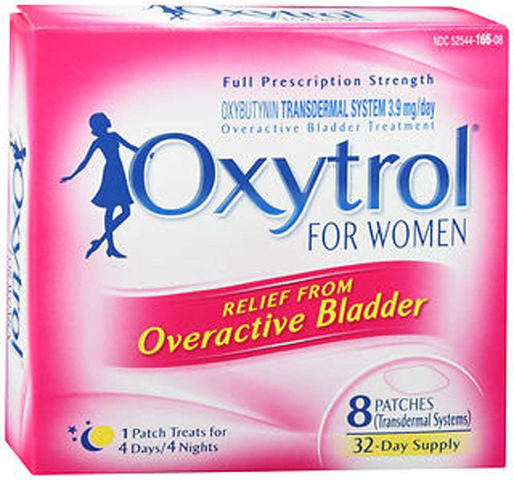 Oxytrol for Women Overactive Bladder Treatment Patches