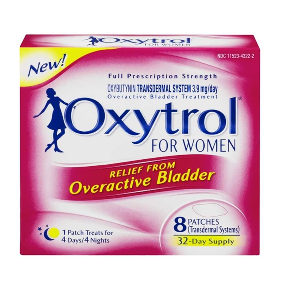 Oxytrol Women Overactive Bladder Relief Patches, 8 ct