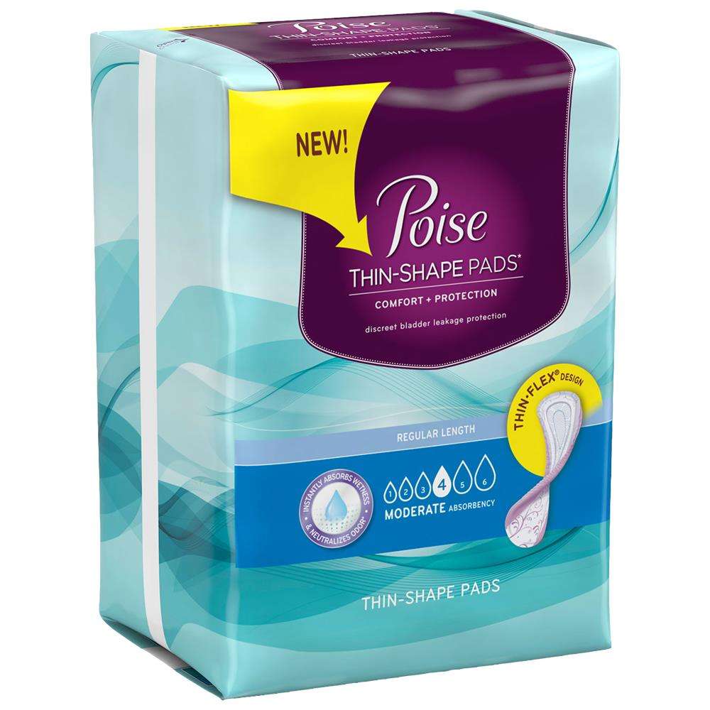 Poise Moderate Absorbency Thin