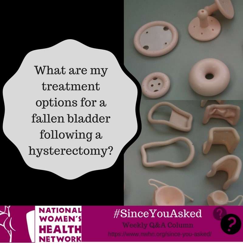 Prolapsed Bladder and Treatment Options After a Hysterectomy