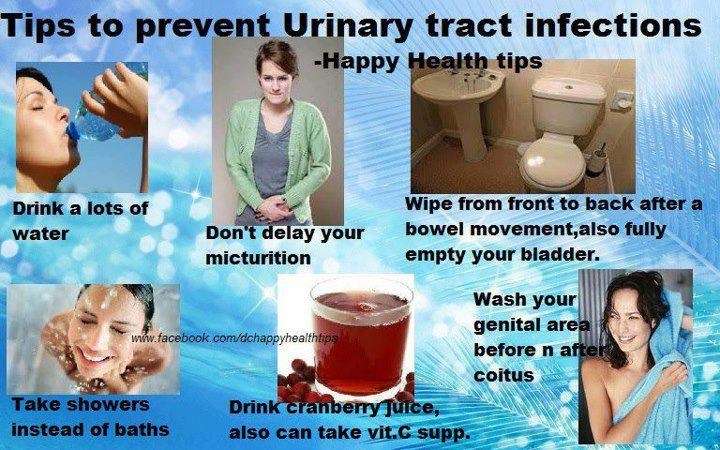 tips to prevent urinary tract infections