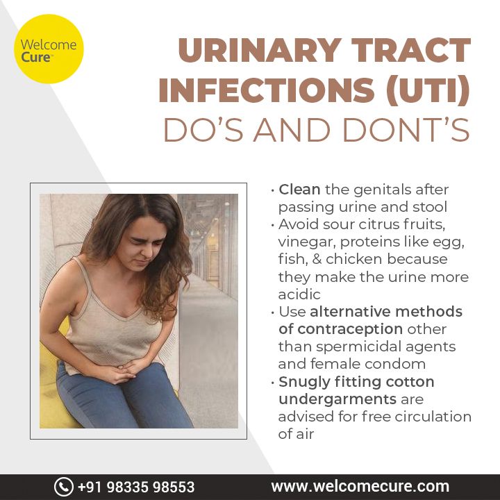 Urinary Tract Infections (UTI) Dos and Donts